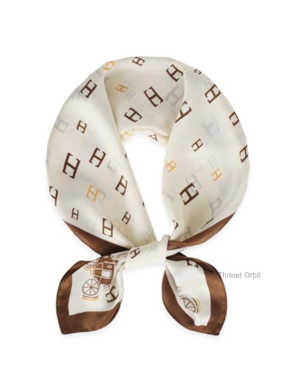 Silky Satin Square Headscarf Scarf Neckerchief Bandana 27.5in